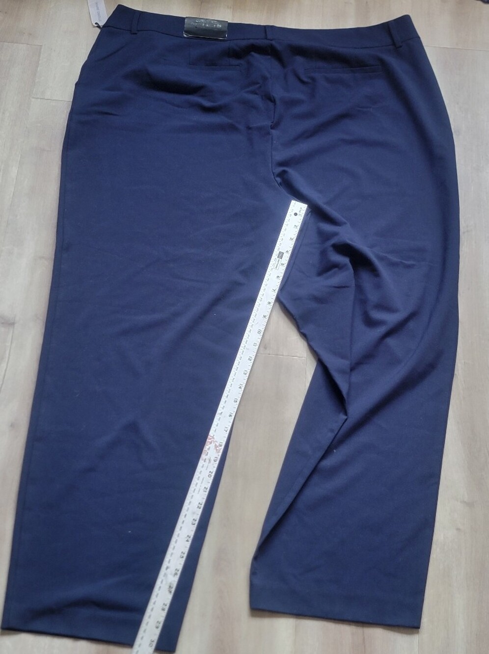 Penningtons Navy Blue Stretch Straight Leg Pants